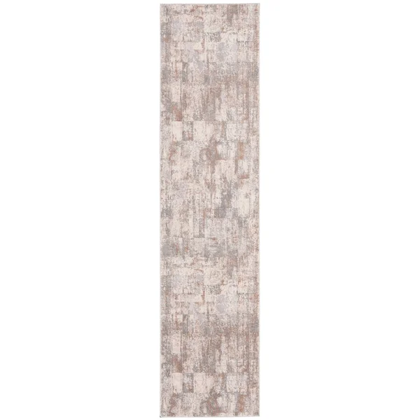 Safavieh Invista Cream/Beige 2 ft. x 8 ft. Abstract Runner Rug