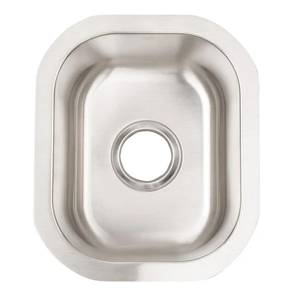 Artisan AR 1214 D7-D Premium Collection 16-Gauge 12-Inch Undermount Single Basin Stainless Steel Bar Sink