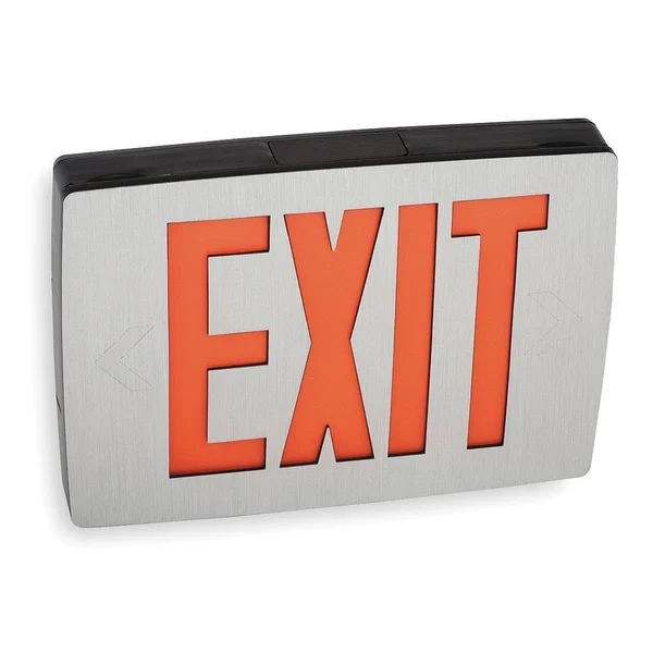 Lithonia Lighting LQC 2 R Quantum Series Cast Aluminum LED Exit Sign