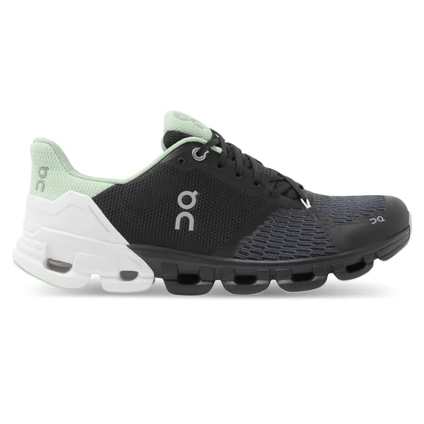 on Running, Cloudflyer, Women's 8, Black, White