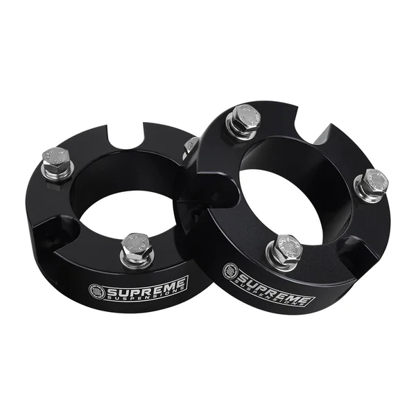 2009 Tacoma Supreme Suspensions 2-Inch Pro Billet Front Strut Spacer Leveling Kit