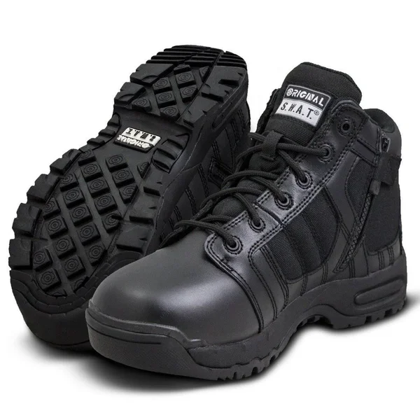 Men's Original S.W.A.T. Metro Air 5 inch Waterproof Side-Zip, Size: 16, Black