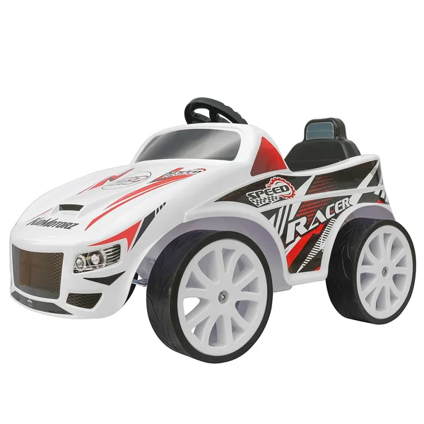 Kid Motorz 6V Speed Racer Ride-On - White