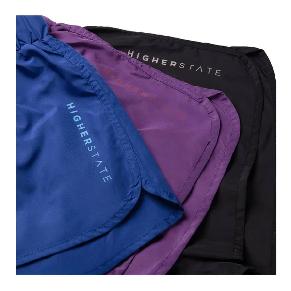 Higher State Women's Running Shorts (3 Pack) - Pink/Black/Purple - EU S