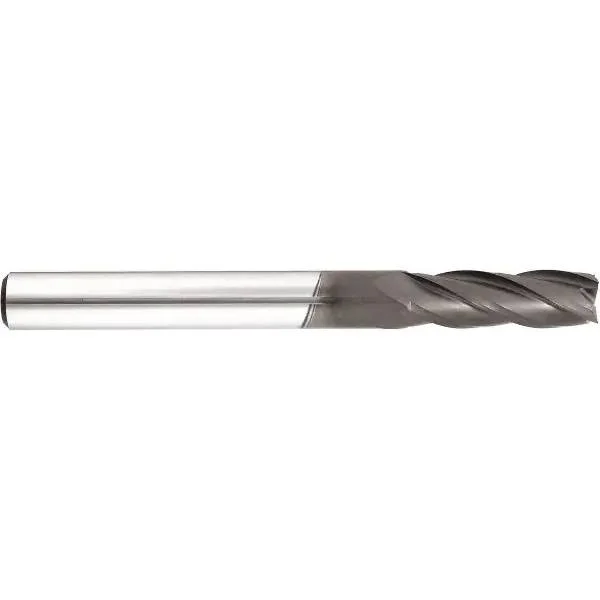 Niagara Cutter 4mm, 15mm LOC, 4mm Shank Diam, 55mm OAL, 4 Flute, Solid Carbide Square End Mill - Single End, Diamond Finish, Spi