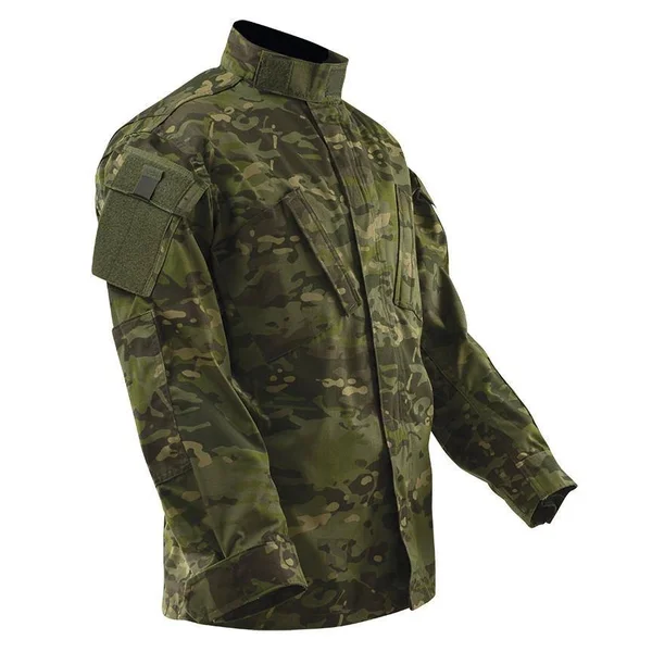 Tru-Spec Tactical Response Shirt, All Terrain Tiger NYCO, 2XL, Long