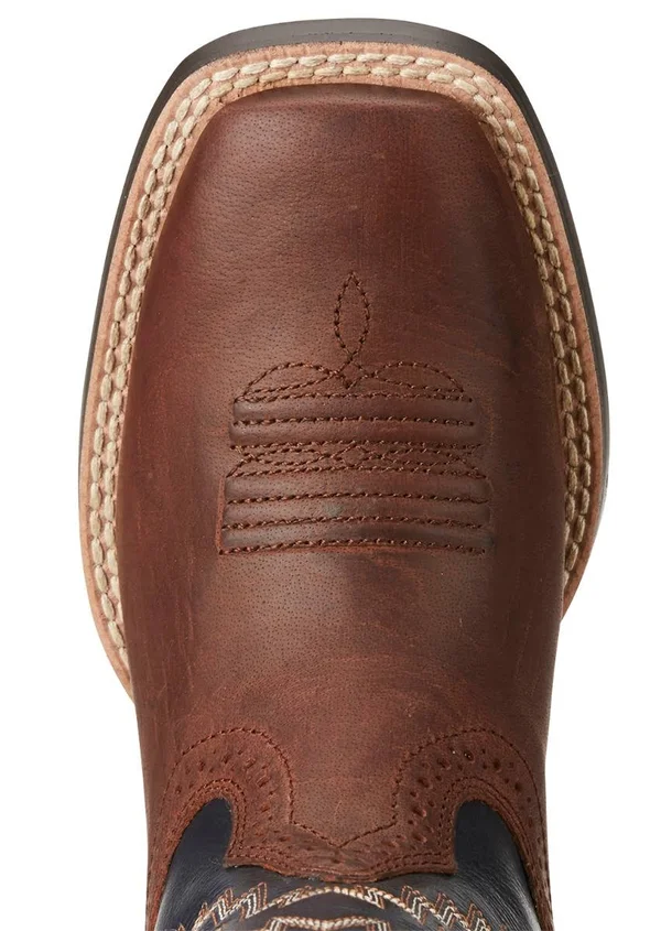 Ariat Kids& Brown Tycoon Cowboy Boots
