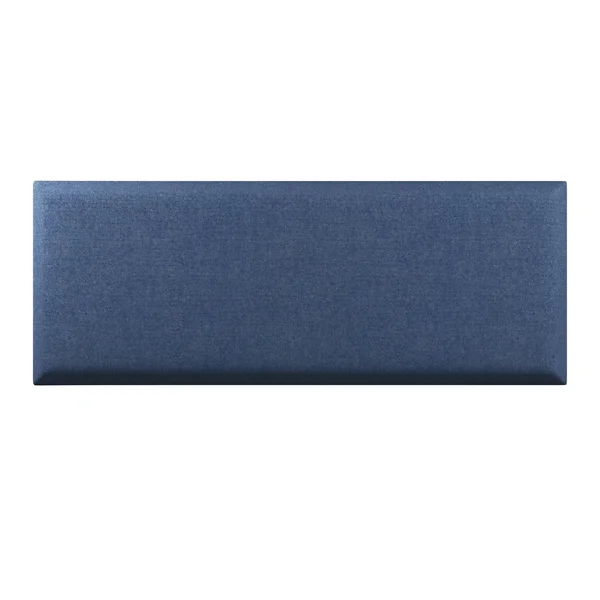 4pk Full/King Edison Upholstered Wall Panels Customizable Headboard Linen Blue - Eco Dream