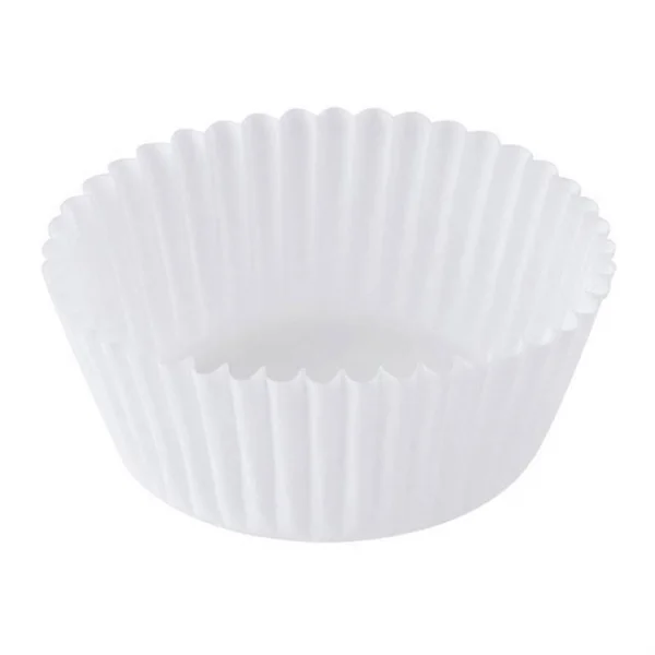Reynolds Paperboard Baking Cup - 6x22 Top x 2-1/4x22 Bottom Dia. x 1-7/8x22 H, Round, White, Case of 10000
