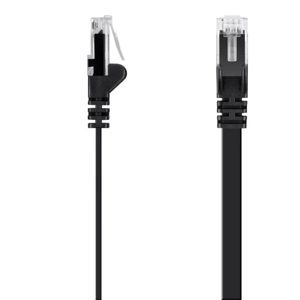 Belkin Patch cable - CAT 5e - UTP 50 ft - Black