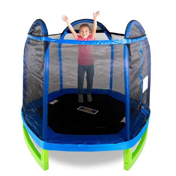 Bounce Pro 7& My First Trampoline Hexagon (Ages 3-10) for Kids