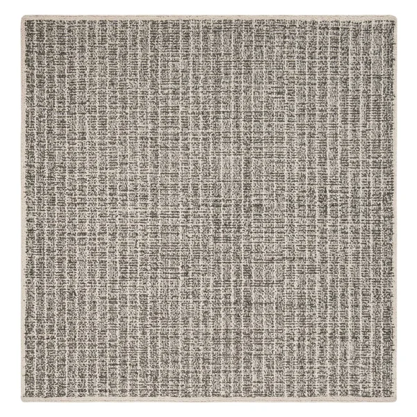 Safavieh Abstract 605 Area Rug - Ivory, Black, 6& x 6& Square