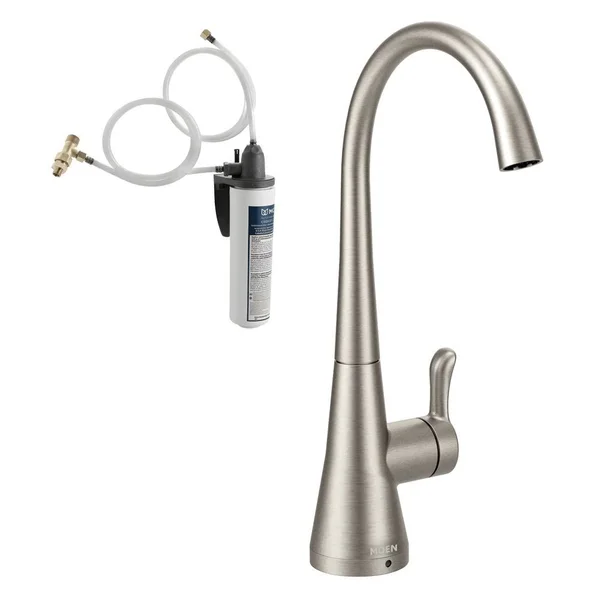 Moen K-s5520srs Sip Transitional Beverage Faucet with Filtration System, Spot Resistant Stainless