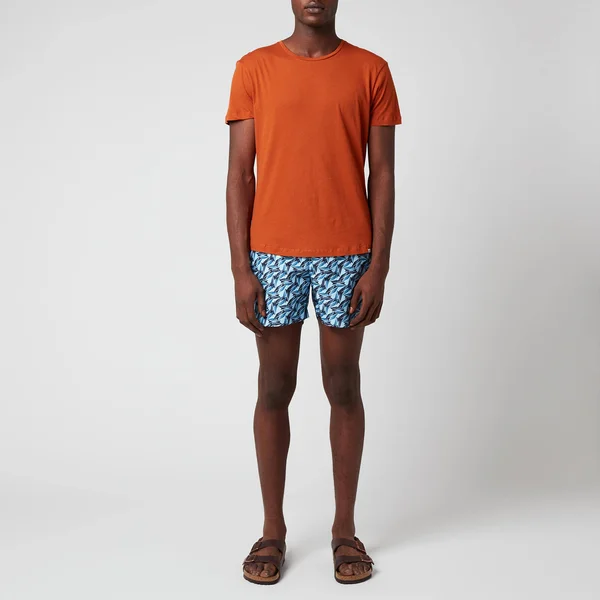 Orlebar Brown Men's Ob-t Round Neck T-Shirt - Dark Tan - S