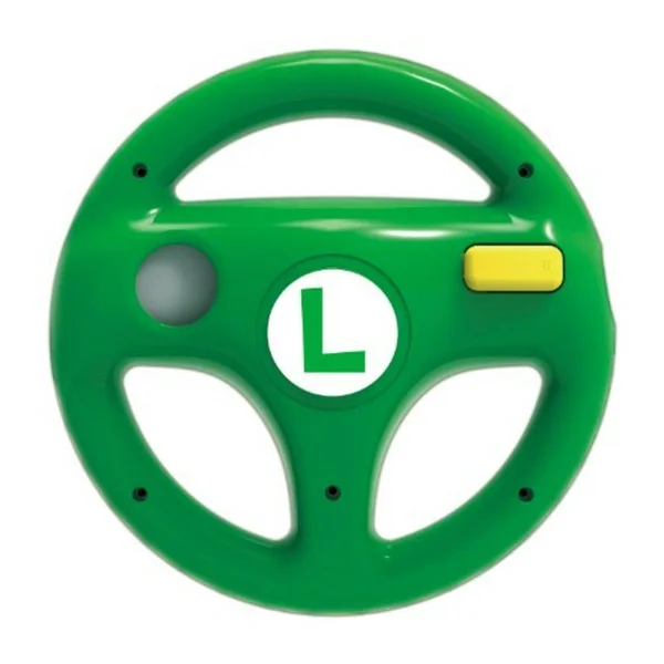Hori Mario Kart 8 Racing Wheel Luigi for Wii U
