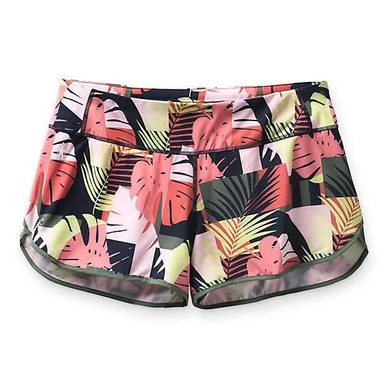 Smartwool Women's Merino Sport Lined Short - Sunset Coral Palm, XL