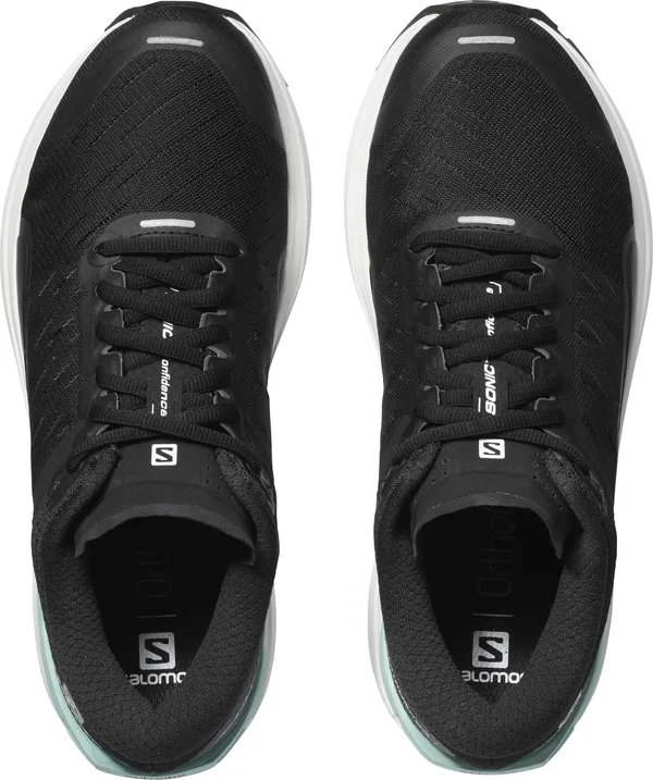 Salomon Women's Sonic 3 Confidence Shoe - 6.5 - Black/White/Quiet Shade