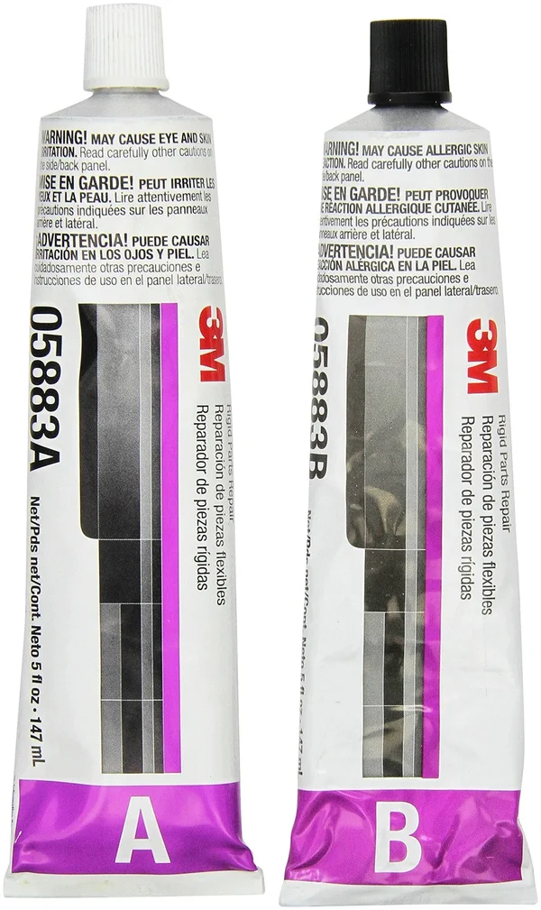3M 05883 Rigid Parts Repair Tube Kit - 5 oz.