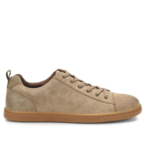 Born Men's Allegheny Lace Up Sneaker - Taupe Suede 8