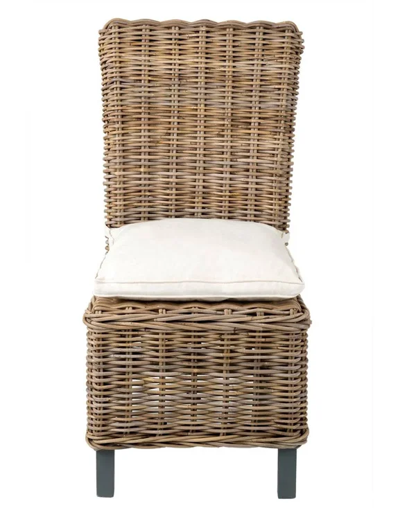 East at Main &s Sumter Grey Rattan Dining Chair