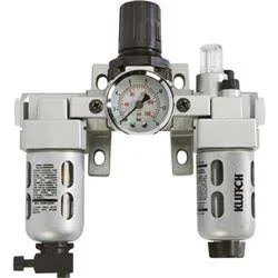 Klutch 48577 Air Filter - Regulator - Lubricator Combo - 0. 25 inch, 18 CFM