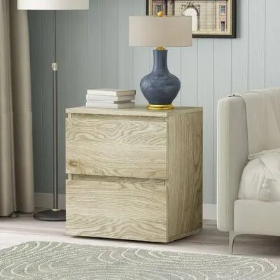 Keeta 2 - Drawer Nightstand Ebern Designs Color: Natural