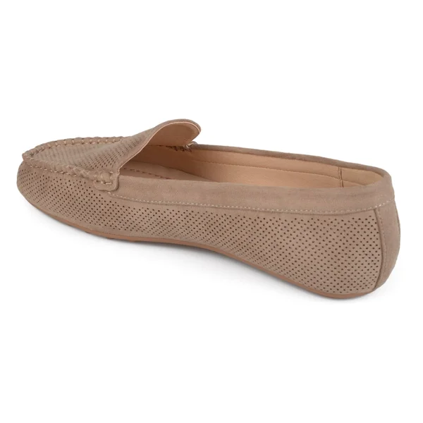 Journee Collection Women's Comfort Halsey Loafers - Grey