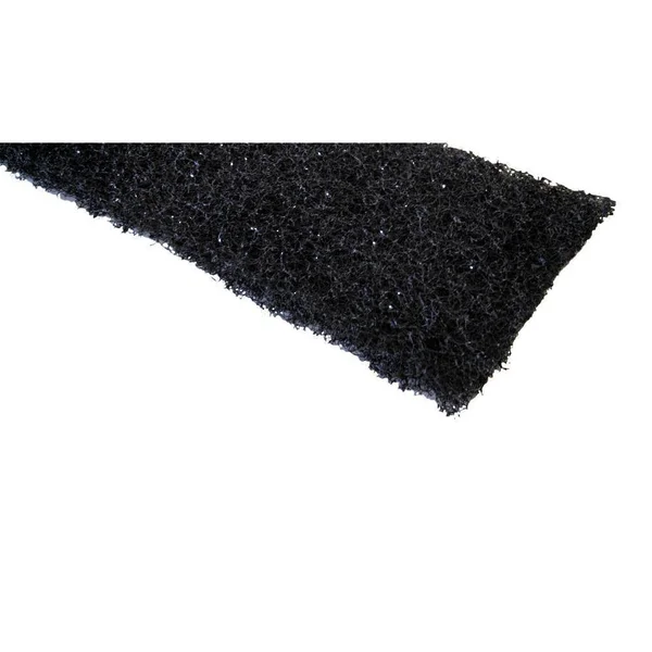 Leaf Shifter 4 ft Black Fiber 5K Style Insert Gutter Guard 8-Box