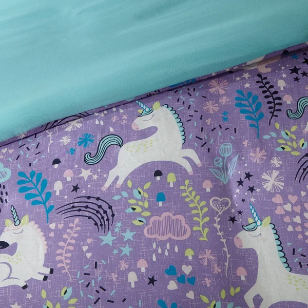 Urban Habitat Kids Lola Duvet Cover Set Purple Full/Queen