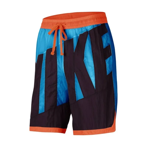 Nike Men's Dri-Fit Throwback Shorts in Blue, Size M, AT3165-446