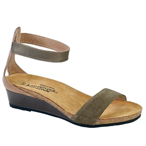 Women's Naot Pixie Oil Olive/Arizona Tan/Pewter - in Size 36