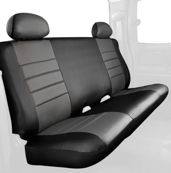 Fia SL62-40 Gray LeatherLite Custom Seat Cover