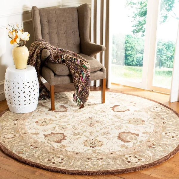 Safavieh Anatolia Brown/Green Area Rug; 8& x 10&