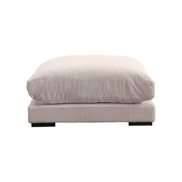Moe's Home Collection Tumble Ottoman Charcoal