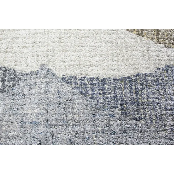 Bashian Luminous Ladarious 7&6x22 x 9&6x22 Hand Tufted Multicolored Area Rug