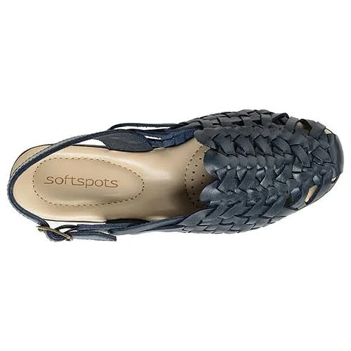 Softspots Tobago Sandal - 6 Medium - Navy