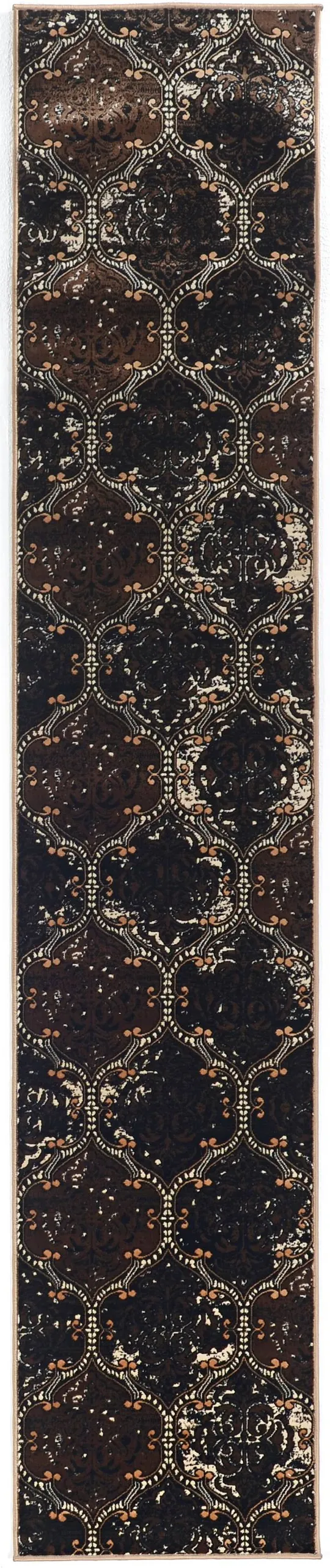 Linon Vintage Arthur Rug, Brown, 8x10 ft