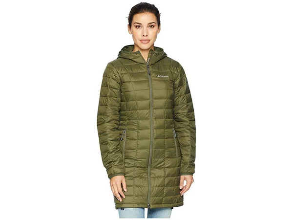 Columbia Women's Voodoo Falls 590 TurboDown Mid Jacket, Nori, M