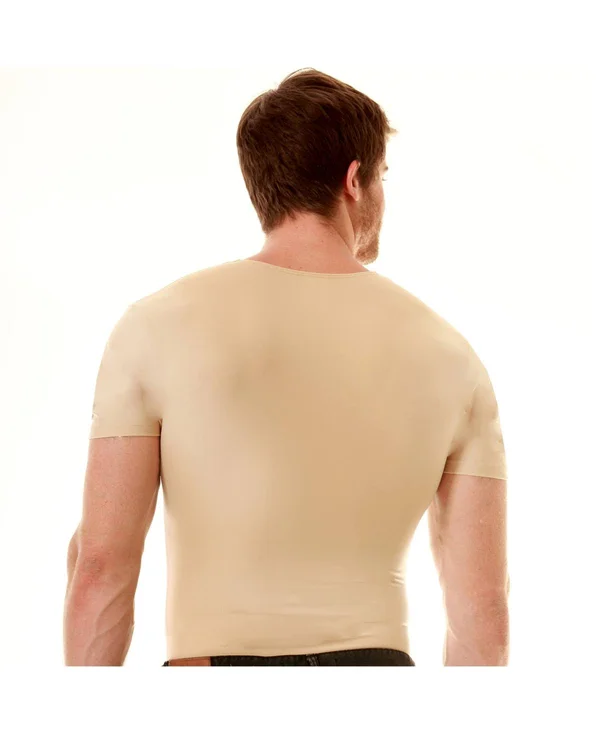 Insta Slim Men's Compression Short Sleeve Crew-Neck T-Shirt - Black