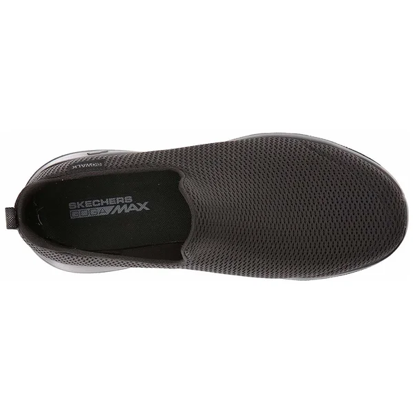 Skechers Men's Gowalk Max Casual Slip-On Shoes - Black, 11EW