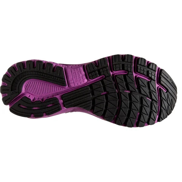 Brooks Women's Adrenaline GTS 20 - Grey/Pale Peach, 5 Wide