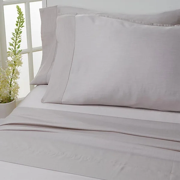 Buffy Eucalyptus 4-Piece Sheet Set - Light Blue