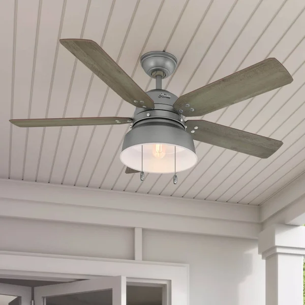 Hunter Mill Valley 52x22 Ceiling Fan in Indigo Blue 50252