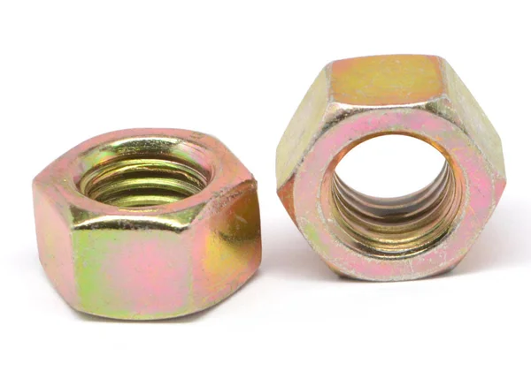 9/16x22-12 Coarse Thread Grade 8 Finished Hex Nut - USA Alloy Steel Yellow Zinc Plated