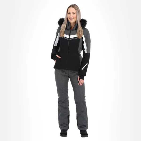 Cmp Synthetic Fur Ski Jacket S