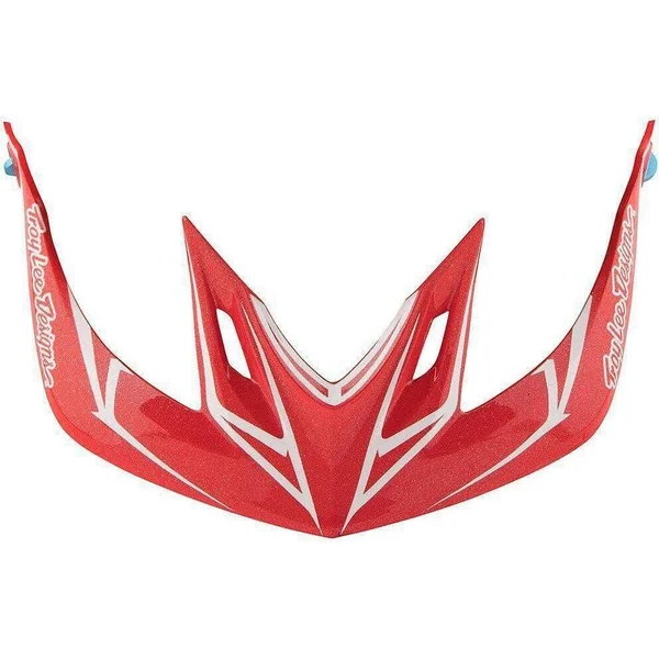 Troy Lee Designs 2017 A2 Helmet Visor Pinstripe Red/Black