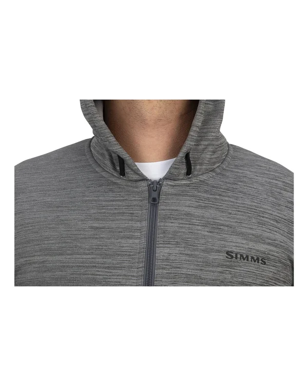 Simms Challenger Full-Zip Hoody - Carbon Heather - L