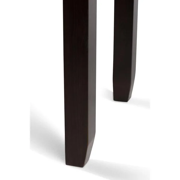 Simpli Home Cosmopolitan Console Sofa Table, Coffee Brown