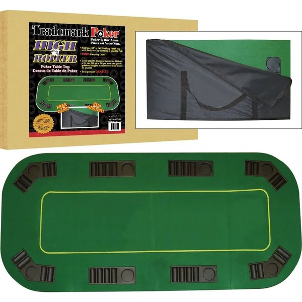 Trademark Texas Hold Em Full Size Folding Table Top