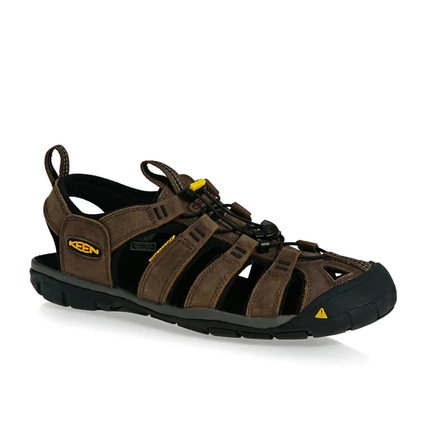 Keen Clearwater CNX Leather - Dark Earth/Black